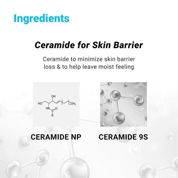 Face cleanser with ceramides