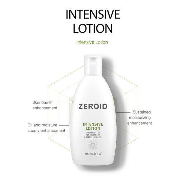 Moisturising body lotion for dry skin